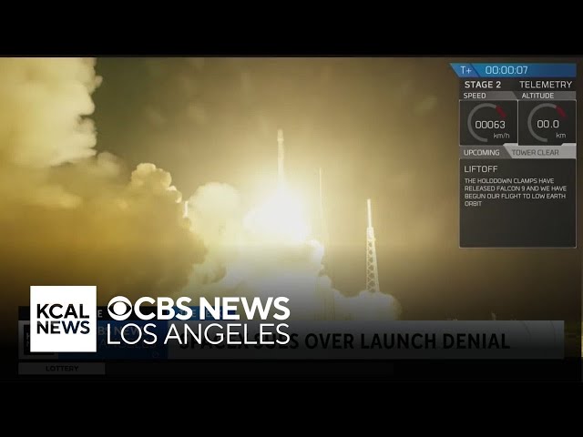 SpaceX sues CA Coastal Commission over denial of rocket launches