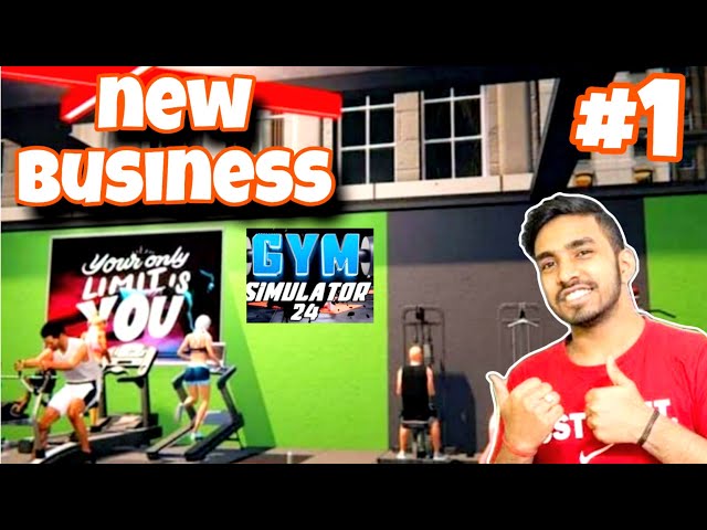 I Opened New Gym In My City ‌|| Gym Simulator 2024 Part #1 #gym #gymsimulator24