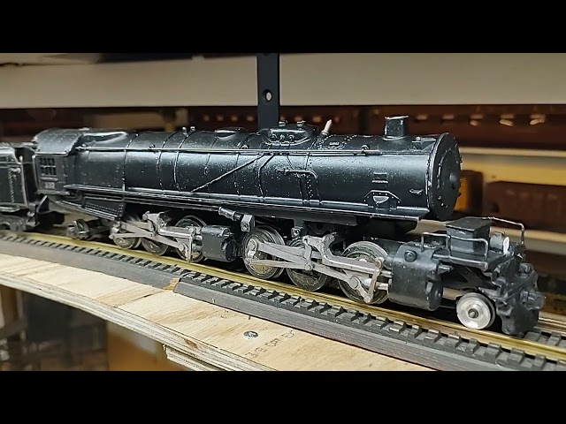 NYC  Mallet steam engine S scale gauge scratch built & American Flyer  @vintage-model-trains