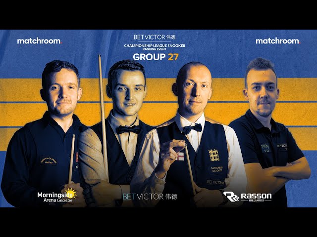 2022 Championship League Snooker | Group 27 Table 2 | LIVE STREAM