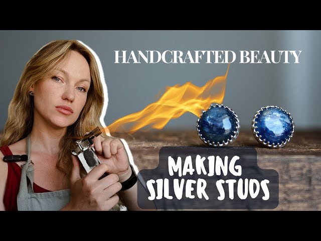 Making Silver Studs | Step-by-Step Process