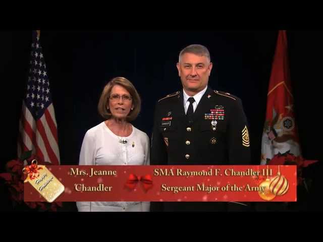 SMA Raymond F Chandler III and Mrs. Jeanne Chandler 2014 Holiday Greeting