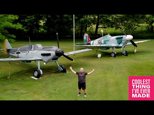 Replica WW2 Planes Built From Recycled Materials - COOLEST THING I'VE EVER MADE EP 17