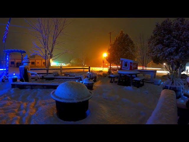 Time-lapse before the storm