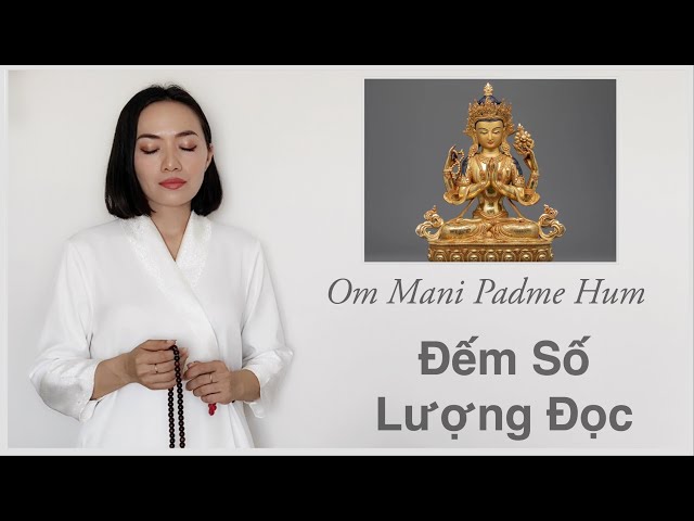 OM MANI PADME HUM - Lục Tự Đại Minh Chân Ngôn -Đếm số lượng đọc- 15phút (822 lần)