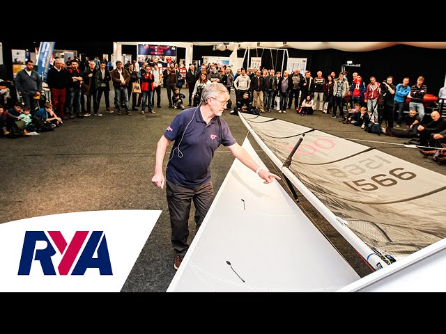 Rig Tuning Presentation with Michael McNamara at RYA Suzuki Dinghy Show 2016