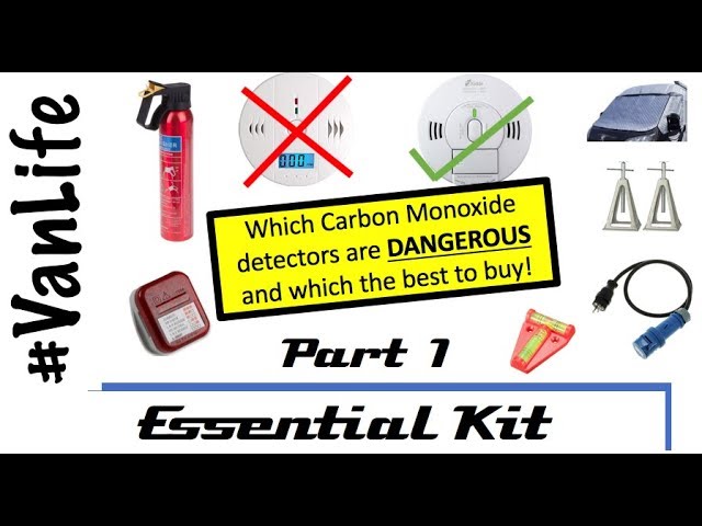 Campervan Essentials Pt1 - Motorhome, Camper, RV gear / kit / tips