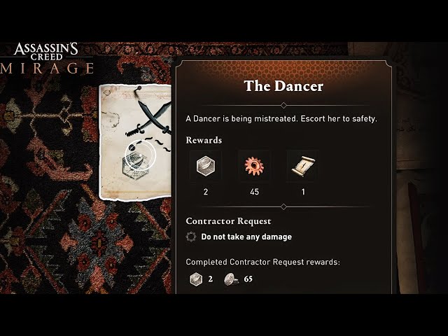 Assassin's Creed® Mirage | Contracts: The Dancer | PS5