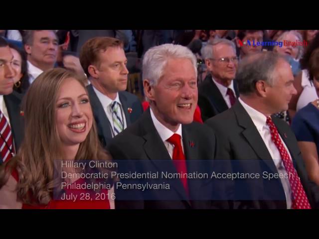 Convention Speeches of Donald Trump and Hillary Clinton