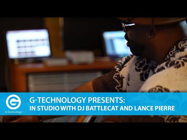 G-Technology Presents: In Studio with DJ Battlecat and Lance Pierre