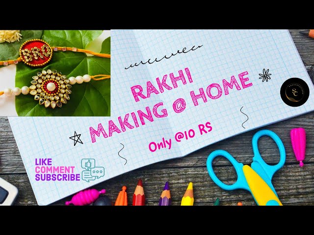 How to Make Rakhi at home Easy and Beautiful | Diy Rakhi | Unique Rakhi Making competition