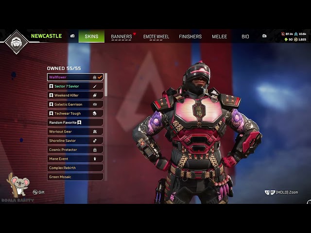 New Epic Skin, Newcastle (Wallflower), 6th Anniversary Prize Tracker. [Apex Legends-Highlight-Feb25]