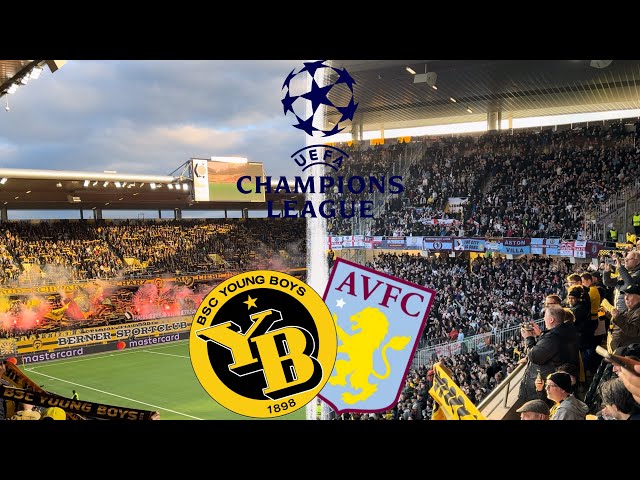 YB vs. Aston Villa - UCL Stadionvlog | YB WIRD ÜBERROLT!🤯 | HEFTIGE GÄSTEFANS😱