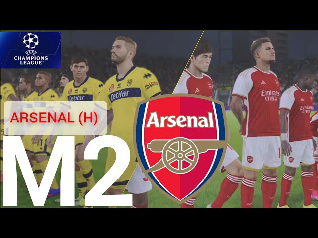 PS2 | CL M2 • Parma Vs Arsenal (564)