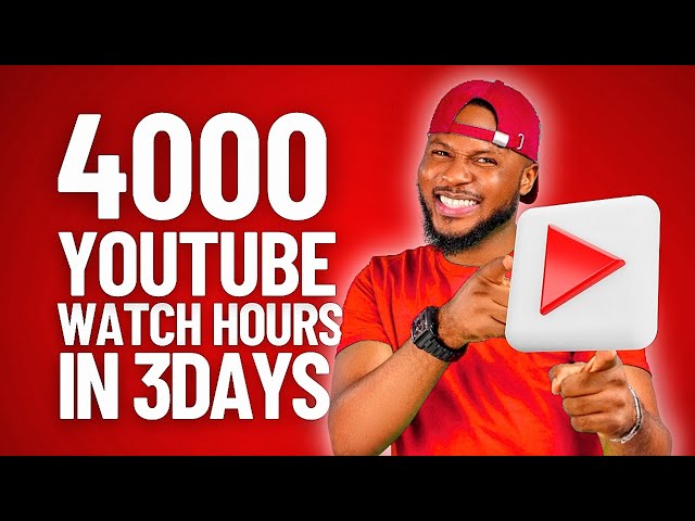 0 - 4000hrs in Just 3 Days | How to Go Live on Your Faceless YouTube Channel to Grow Your Watch Time