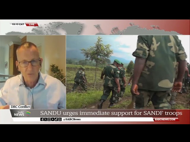 DRC Conflict | 'SANDF is completely overstretched & underequipped' - Dr Jackie Cilliers