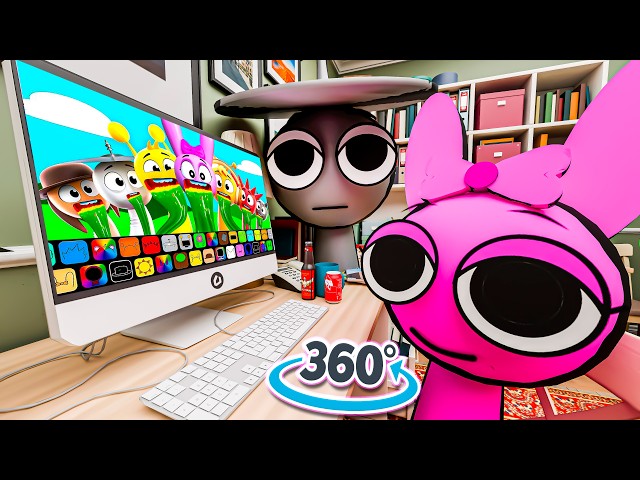 360° Incredibox Sprunki | Sprunki react Sinner Edition New Mod But WITH LOVE SUS MOD! 4K VR Part 10