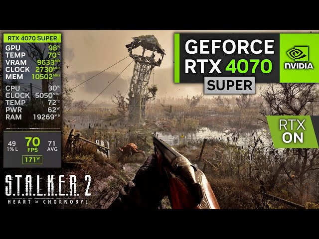 RTX 4070 SUPER on STALKER 2 | 1080p, 1440p, 4K DLSS 3 and Frame Generation!