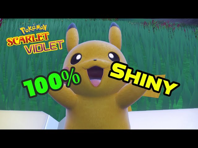 HOW TO SHINY HUNT (FAST!) Pokemon S/V