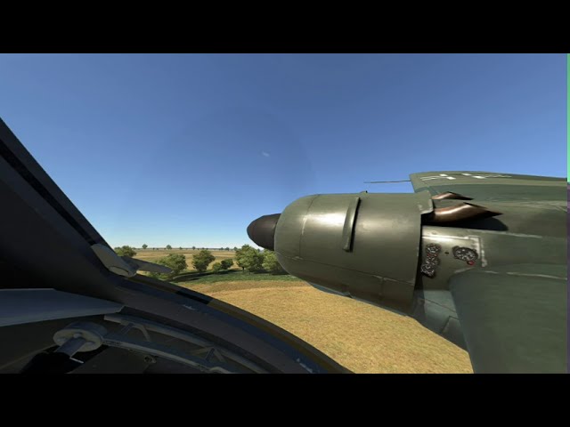 Henschel Hs 129B-2 WWII Attacker in Action 4k VR180