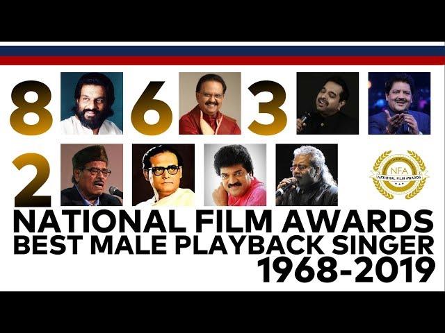 National Film Awards | Best Male Playback Singer | 1968-2019 | K J Yesudas | S P Balasubrahmanyam