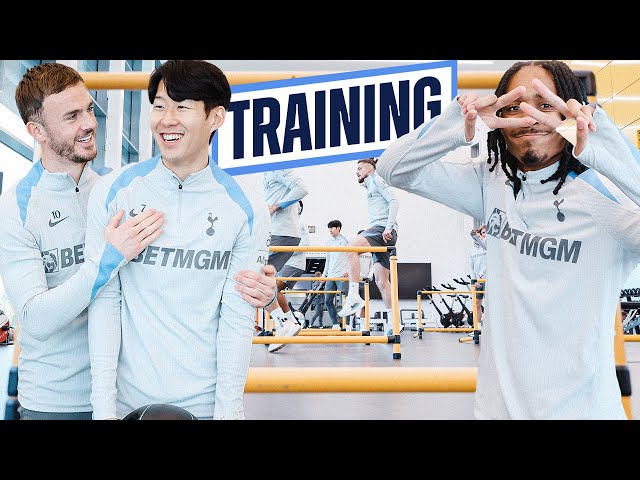 Behind the scenes inside Tottenham Hotspur training!