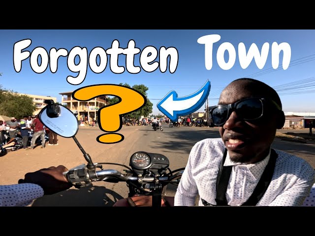 I rode through  Kenyan's forgotten  town