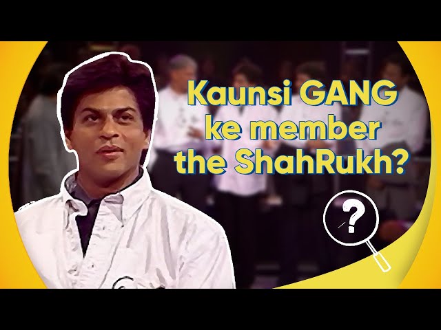 Shah Rukh ने बताये Gang के Raaz - Jeena Isi Ka Naam Hai - ZEE TV