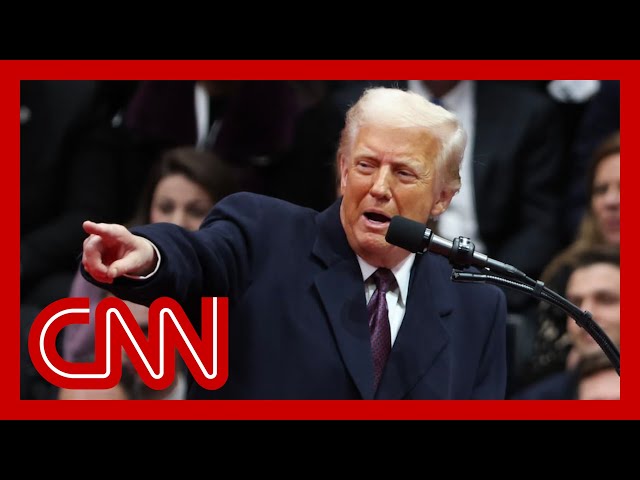 Biggest moments from President Donald Trump's inauguration