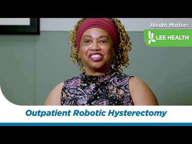 The First Outpatient Robotic Hysterectomy at Lee Health