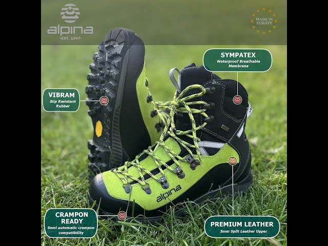 Alpina DIABLO Mountain Backpacking Boots