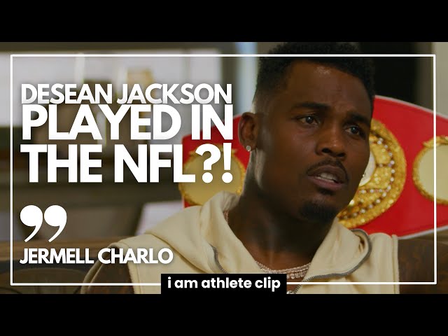 Jermell Charlo Trolls DeSean Jackson | I AM ATHLETE Clip