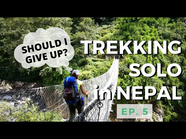 [EP.5] I WAS EXAUSTED | ANNAPURNA BASE CAMP TREK | NEPAL - SOLO TRAVEL