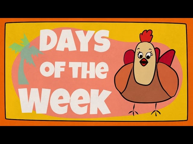 Days of the Week Song | The Singing Walrus