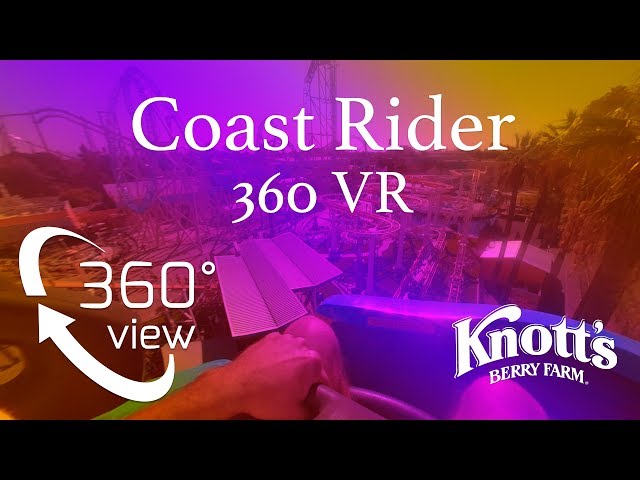 Ride in Knott's Coast Rider 360 VR