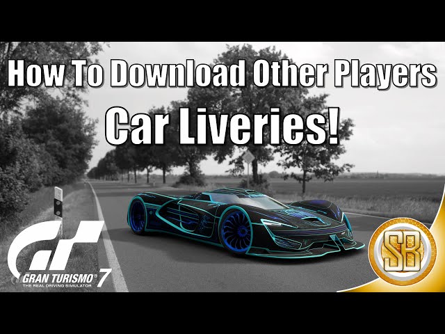 Gran Turismo 7 - How To Download Other Players Car Liveries (GT7 How To Use Other Players Liveries)