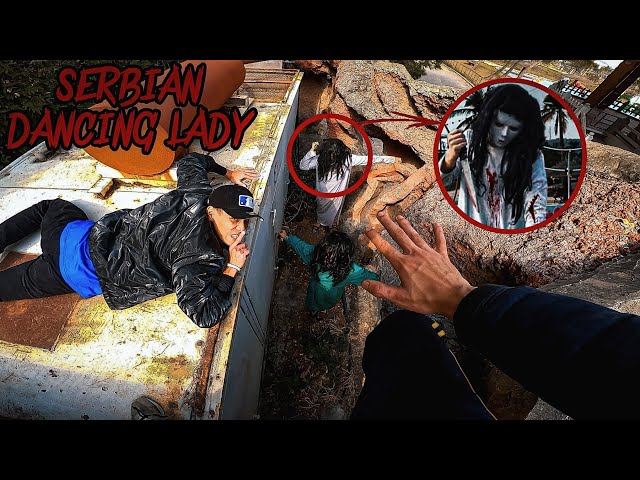 SERBIAN DANCING LADY REAL LIFE ESCAPE 19.0 | Horror Parkour Pov Short | Bubbles Gangz