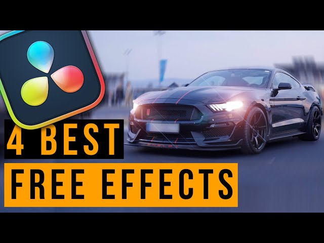 4 Best Free Effects In Davinci Resolve