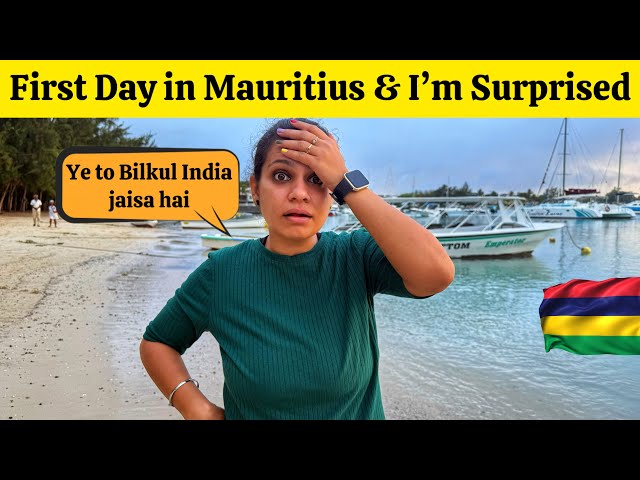 FIRST DAY in MAURITIUS 🇲🇺 | Budget Stay & First Impression of Mauritius | Mauritius Travel Vlog