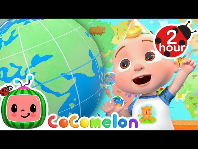 JJ's New Year's Travel Plans 🌍 CoComelon Nursery Rhymes and Kids Songs | After School Club