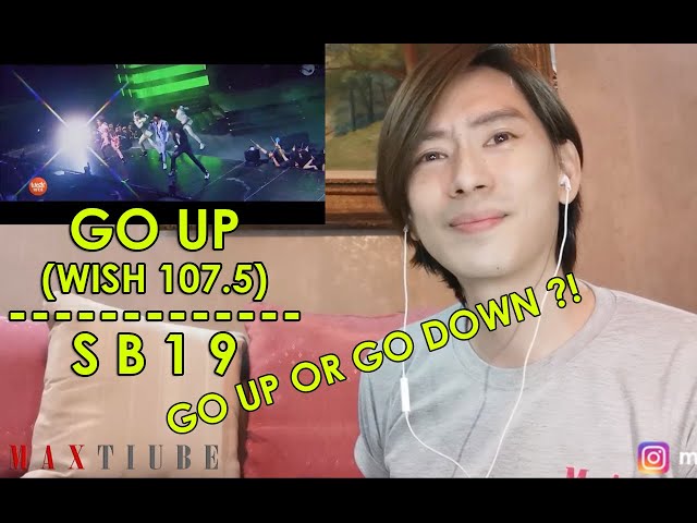 EVENTS SINGER REACTS TO SB19 | GO UP | HONEST REACTION | MAX TIU  #SB19 #GOUP #WISH1075