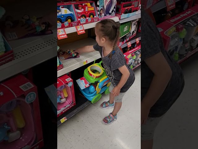 🌈Cute 3-Year-Old Baby Girl Goes Toy Shopping Spree at @Walmart  #walmart #toys #babyproducts #toys