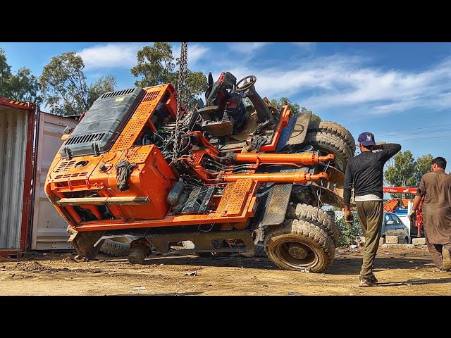 Rebuilding the Doosan Develon Excavator: From South Korea to Pakistan – Full Restoration & Fitting