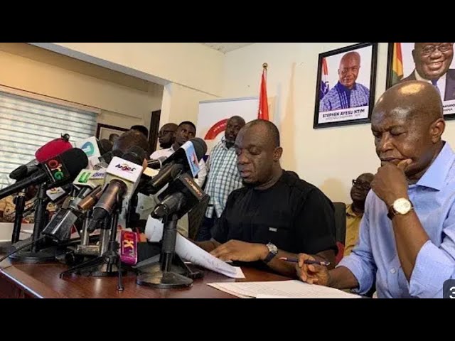 Watch LIVE:NPP HOLDS PRESS CONFERENCE at HQ-Addressing 2024 General Election Loss By Kodua,NPP Gurus