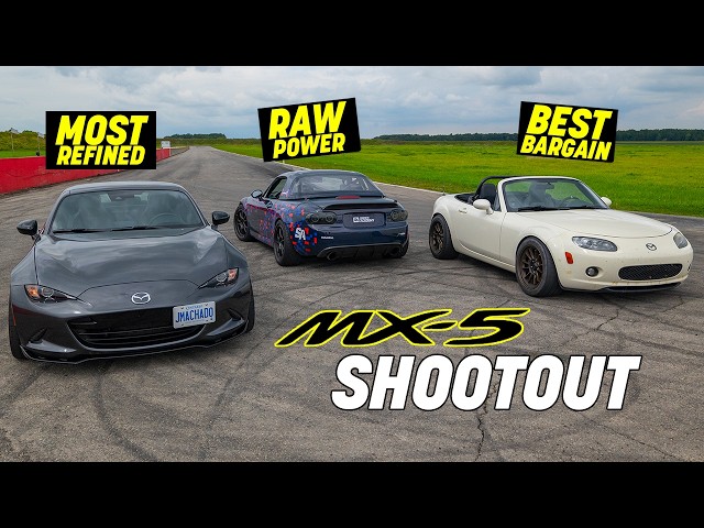 The Answer is Always MIATA | Roll Races & Hot Laps