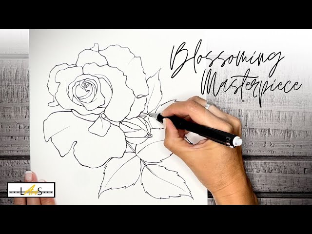 Awaken Your Artistic Side: Draw Easy Roses! How to Draw and Paint Roses Step by Step!