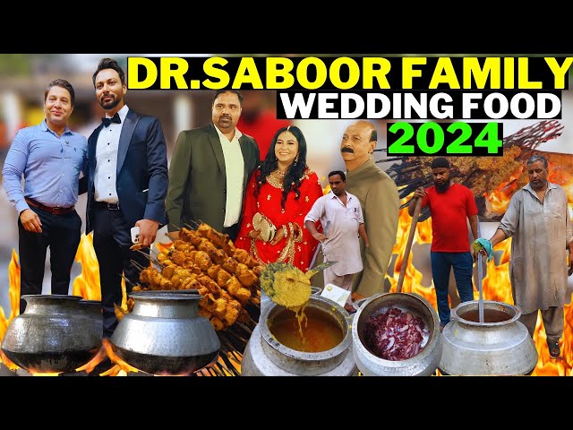 Dr.Saboor family wedding food/making best Mughai non-veg marriage food/biryani nahari kabab