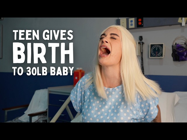 Teen Gives Birth To 30 Pound Baby - Sketch Comedy | Mikaela Happas