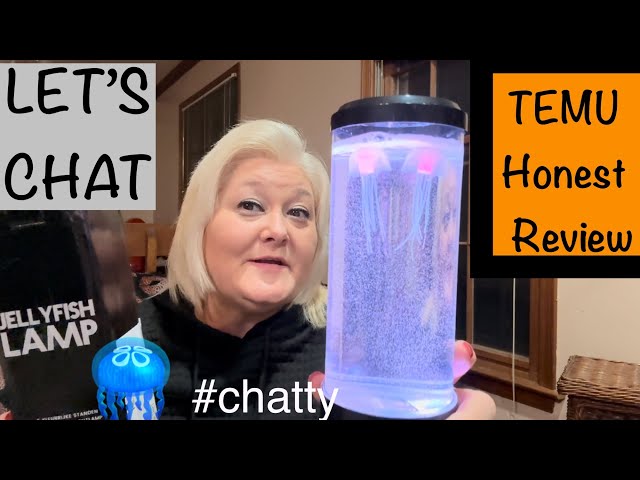 A LITTLE RANT & REVIEW || TEMU JELLYFISH LAVA LAMP 🪼🪼😳 #27