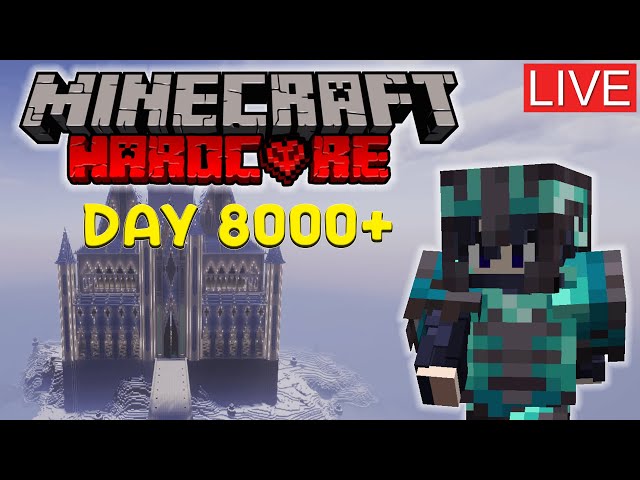 【Minecraft Hardcore】DIKIT LAGI KELAR NIH (luarnya doang) | 8000+ MC Days | !commands !project